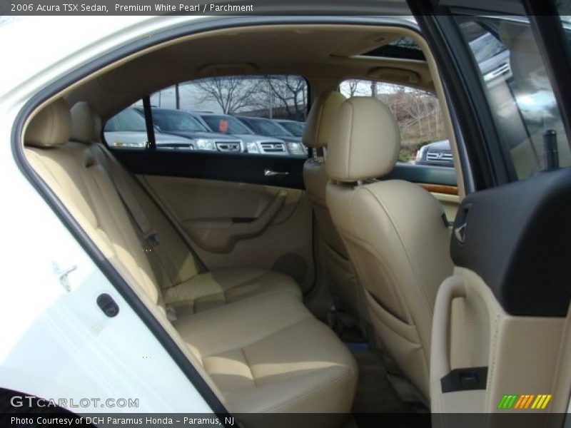 Premium White Pearl / Parchment 2006 Acura TSX Sedan