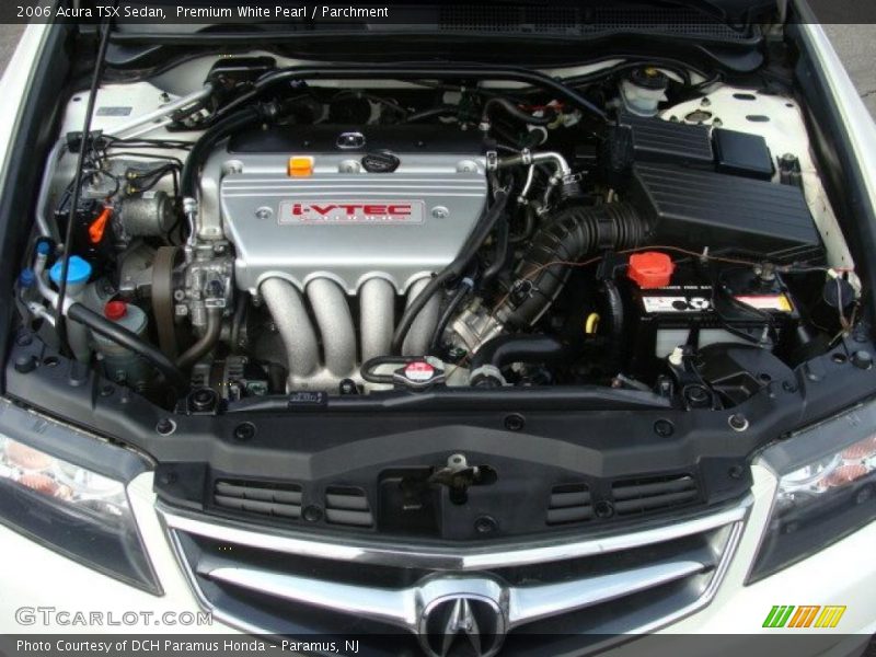 Premium White Pearl / Parchment 2006 Acura TSX Sedan