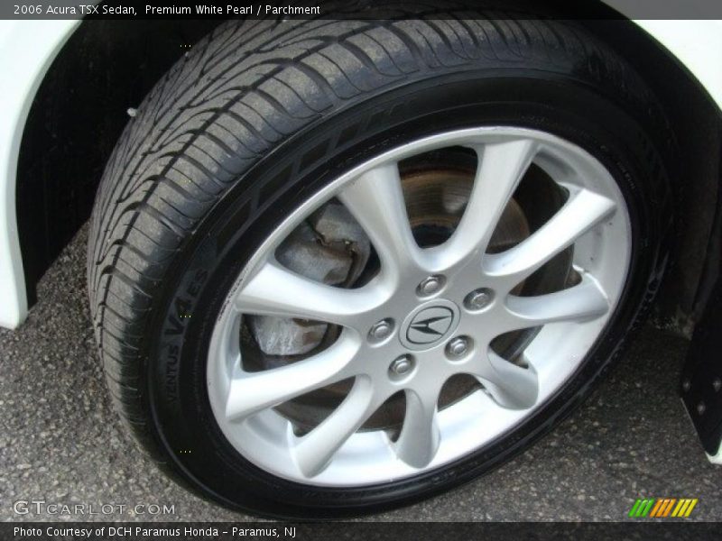 Premium White Pearl / Parchment 2006 Acura TSX Sedan