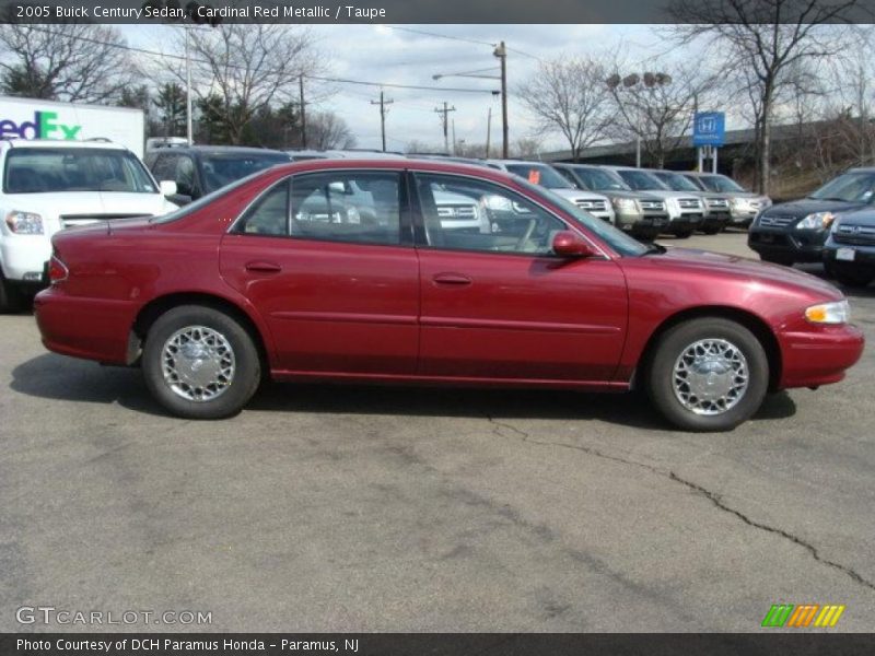 Cardinal Red Metallic / Taupe 2005 Buick Century Sedan