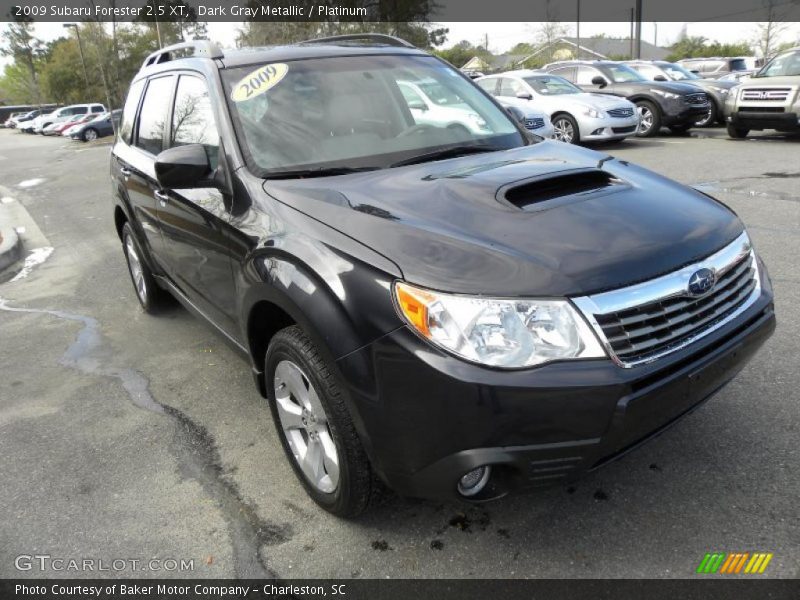 Dark Gray Metallic / Platinum 2009 Subaru Forester 2.5 XT