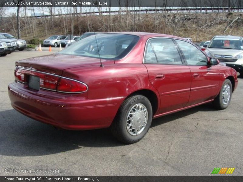 Cardinal Red Metallic / Taupe 2005 Buick Century Sedan
