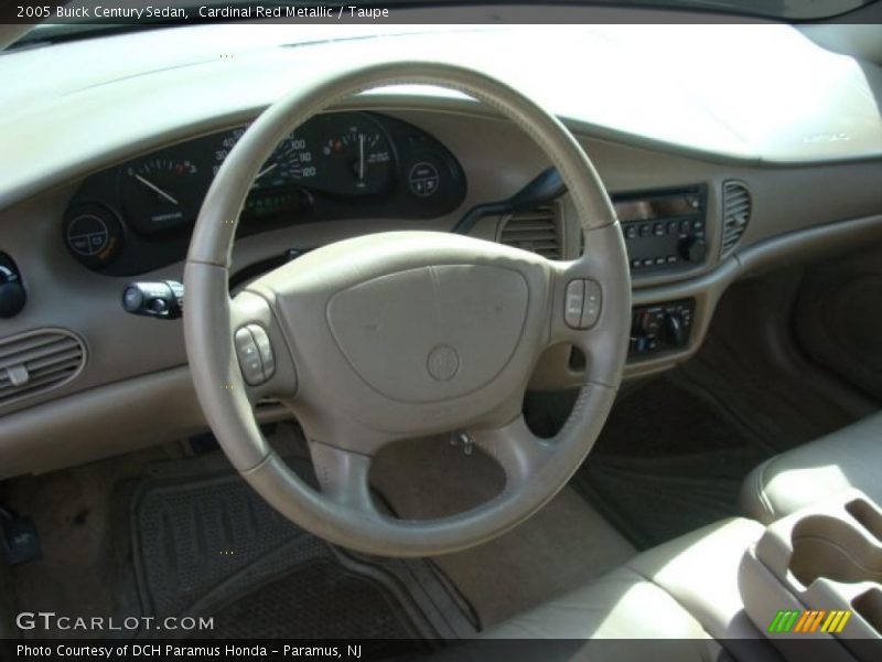 Cardinal Red Metallic / Taupe 2005 Buick Century Sedan