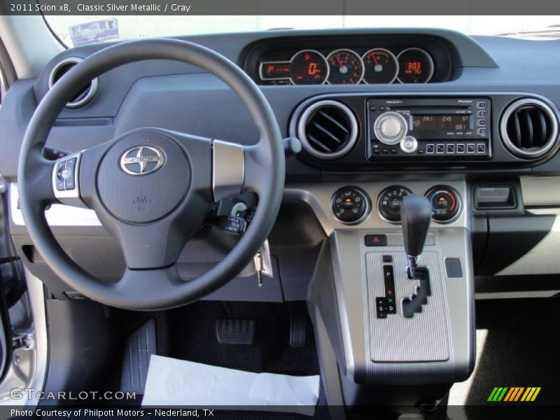 Dashboard of 2011 xB 
