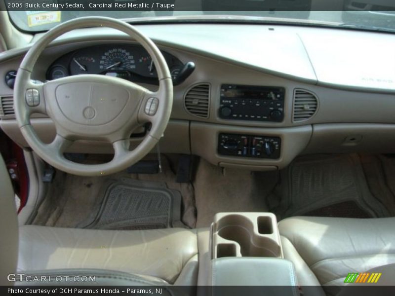 Cardinal Red Metallic / Taupe 2005 Buick Century Sedan