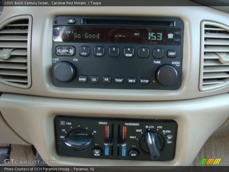 Cardinal Red Metallic / Taupe 2005 Buick Century Sedan
