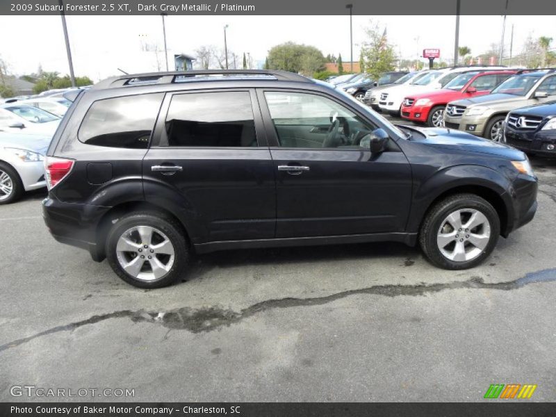 Dark Gray Metallic / Platinum 2009 Subaru Forester 2.5 XT