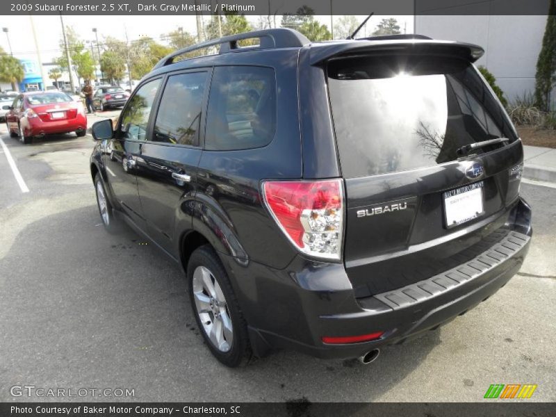 Dark Gray Metallic / Platinum 2009 Subaru Forester 2.5 XT