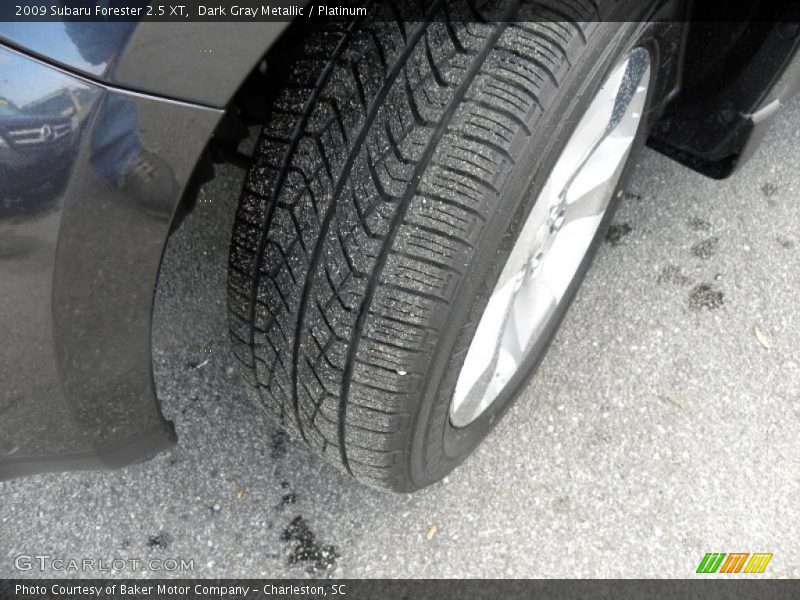 Dark Gray Metallic / Platinum 2009 Subaru Forester 2.5 XT