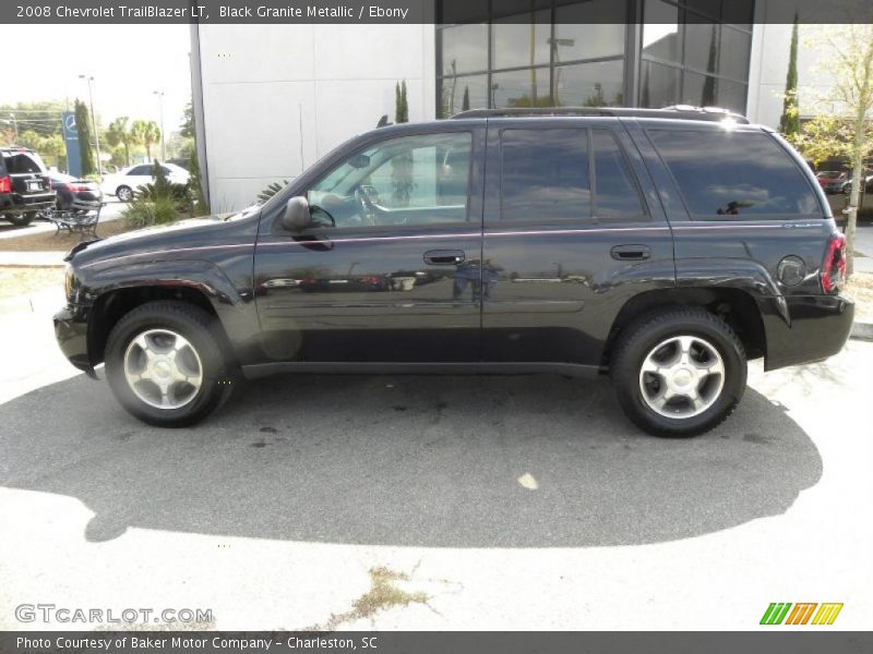 Black Granite Metallic / Ebony 2008 Chevrolet TrailBlazer LT