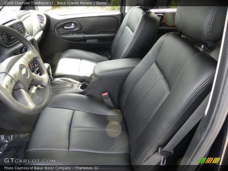 Black Granite Metallic / Ebony 2008 Chevrolet TrailBlazer LT