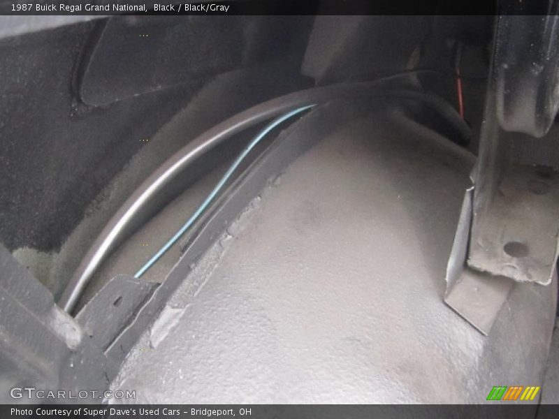  1987 Regal Grand National Trunk