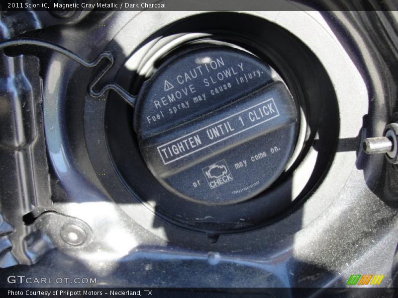 Magnetic Gray Metallic / Dark Charcoal 2011 Scion tC