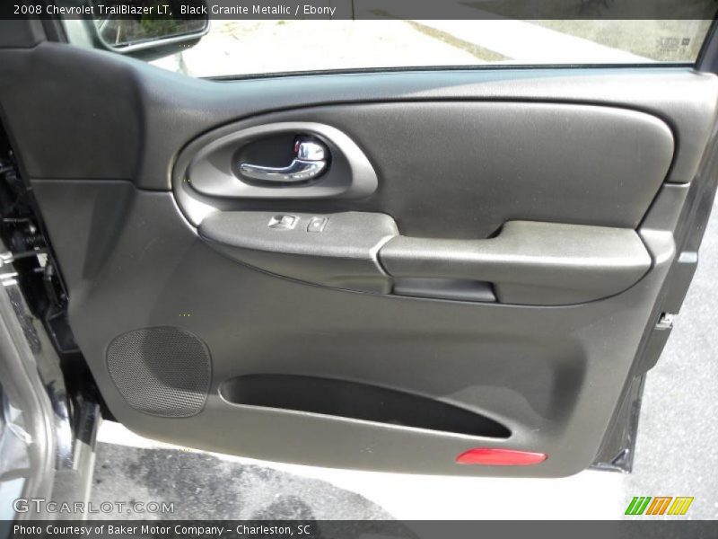 Black Granite Metallic / Ebony 2008 Chevrolet TrailBlazer LT