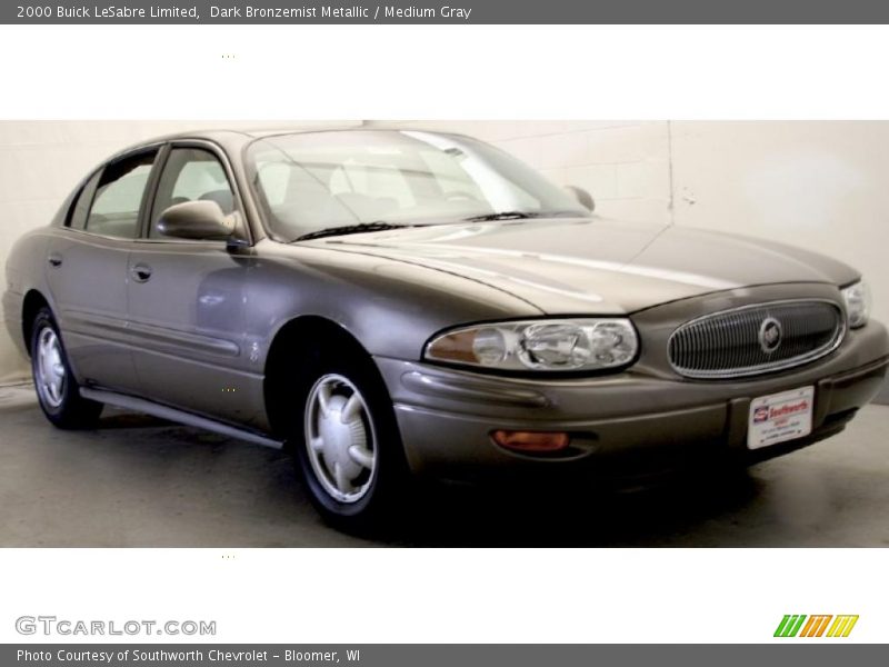 Dark Bronzemist Metallic / Medium Gray 2000 Buick LeSabre Limited