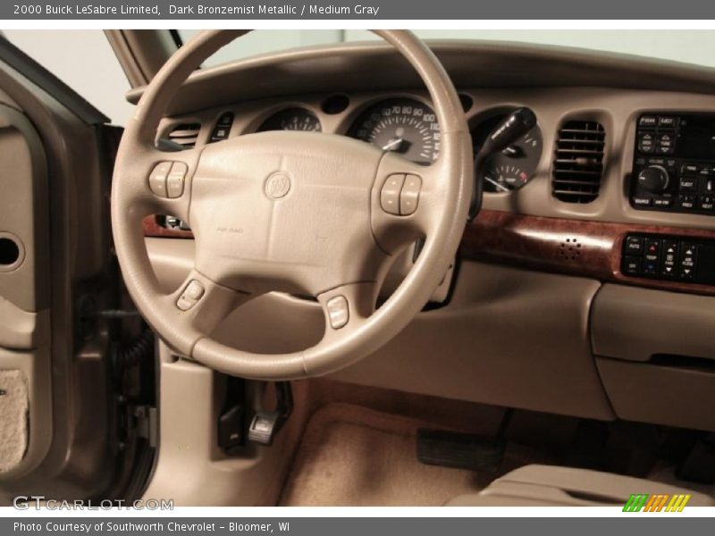 Dark Bronzemist Metallic / Medium Gray 2000 Buick LeSabre Limited