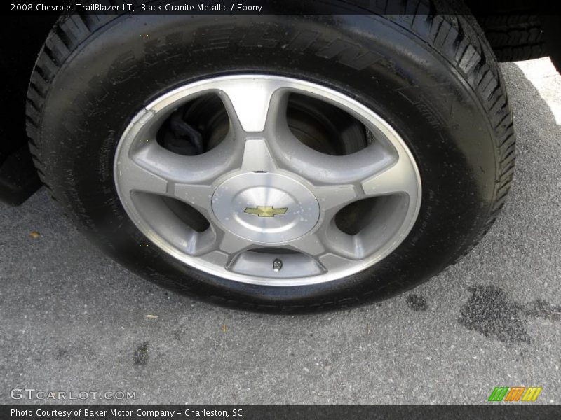 Black Granite Metallic / Ebony 2008 Chevrolet TrailBlazer LT