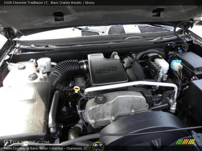 Black Granite Metallic / Ebony 2008 Chevrolet TrailBlazer LT