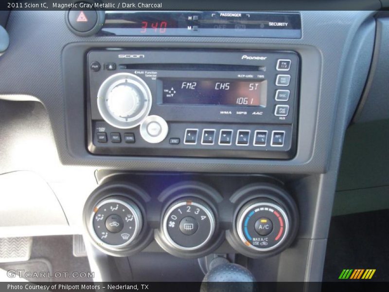 Magnetic Gray Metallic / Dark Charcoal 2011 Scion tC