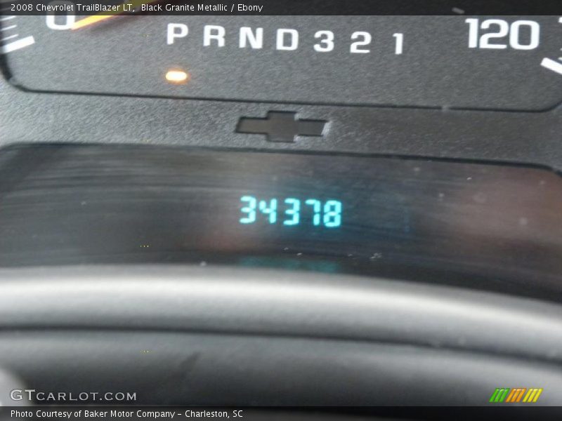 Black Granite Metallic / Ebony 2008 Chevrolet TrailBlazer LT
