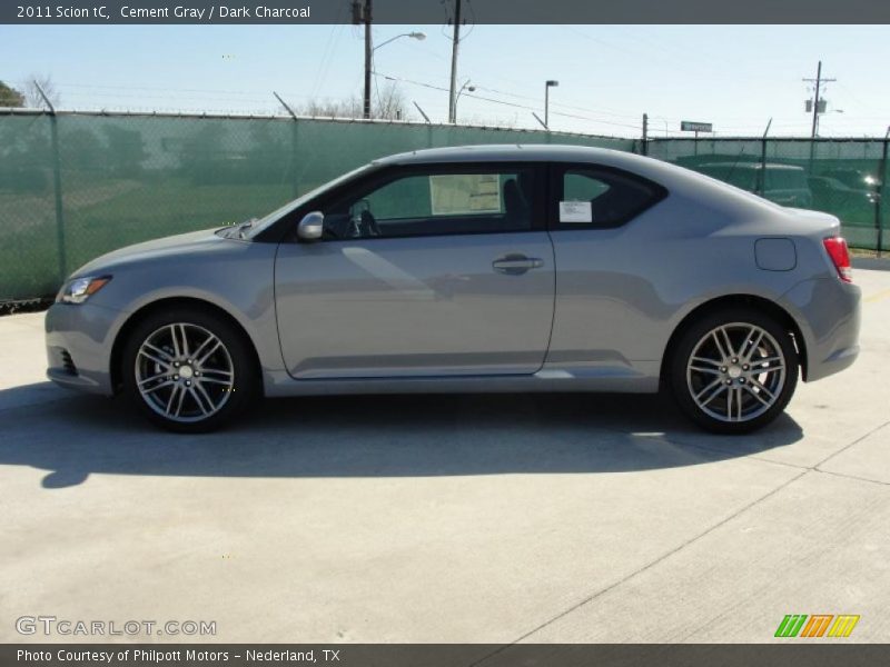 Cement Gray / Dark Charcoal 2011 Scion tC