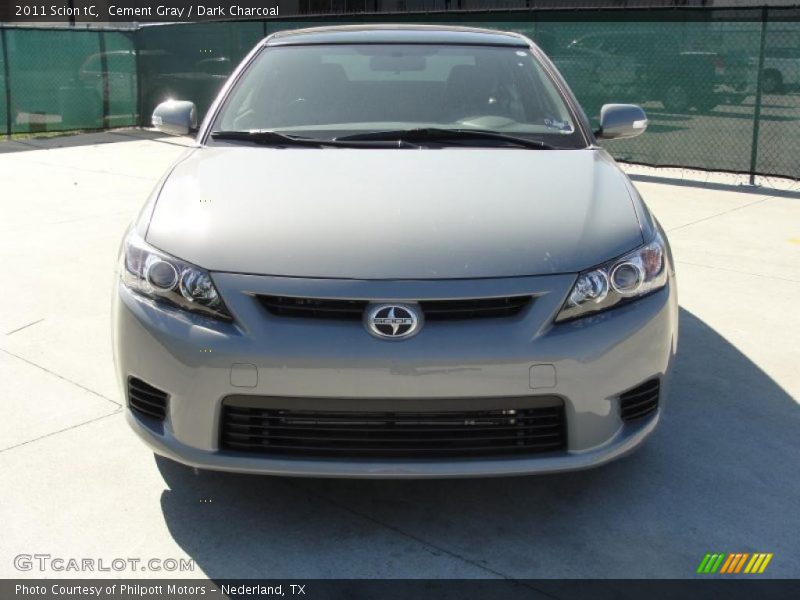 Cement Gray / Dark Charcoal 2011 Scion tC