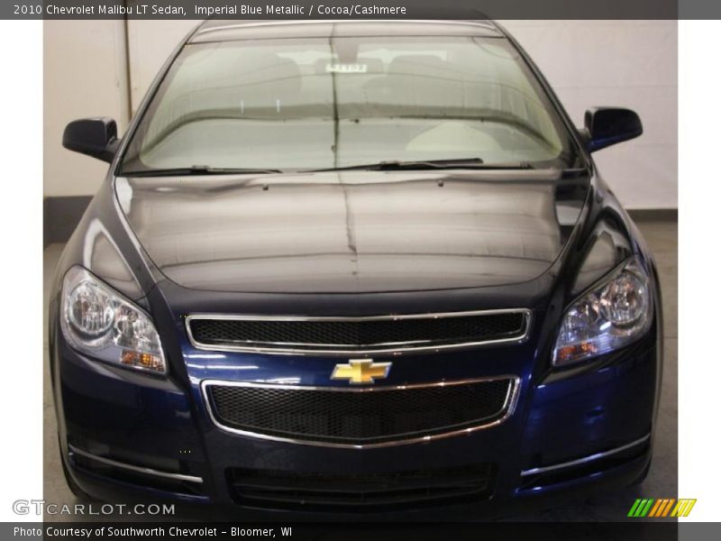 Imperial Blue Metallic / Cocoa/Cashmere 2010 Chevrolet Malibu LT Sedan