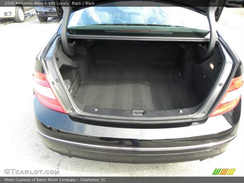 Black / Black 2008 Mercedes-Benz C 300 Luxury