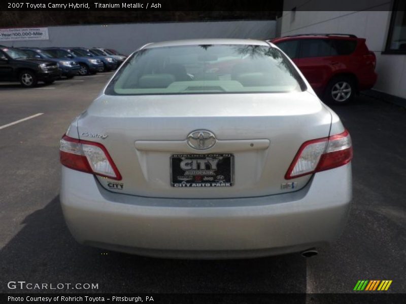 Titanium Metallic / Ash 2007 Toyota Camry Hybrid