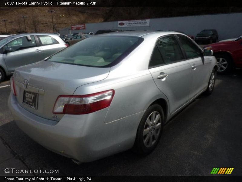 Titanium Metallic / Ash 2007 Toyota Camry Hybrid