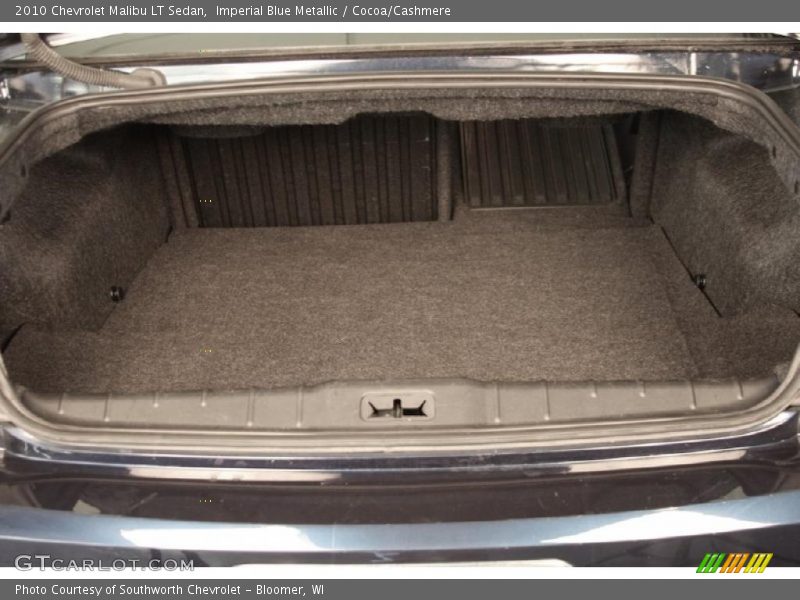 Imperial Blue Metallic / Cocoa/Cashmere 2010 Chevrolet Malibu LT Sedan