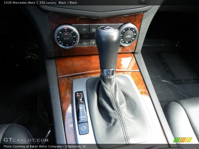 Black / Black 2008 Mercedes-Benz C 300 Luxury
