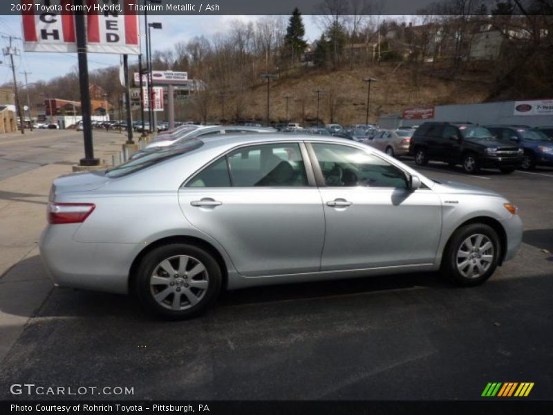 Titanium Metallic / Ash 2007 Toyota Camry Hybrid