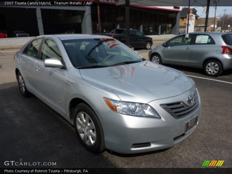 Titanium Metallic / Ash 2007 Toyota Camry Hybrid