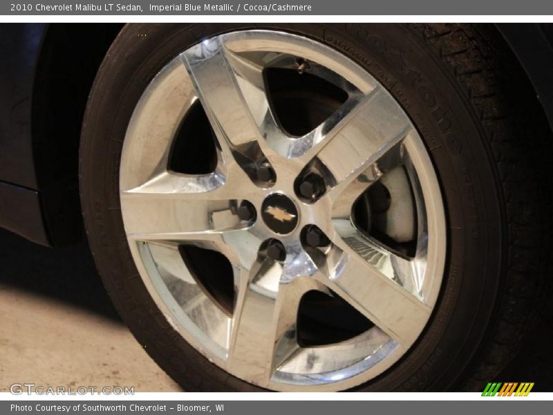 Imperial Blue Metallic / Cocoa/Cashmere 2010 Chevrolet Malibu LT Sedan