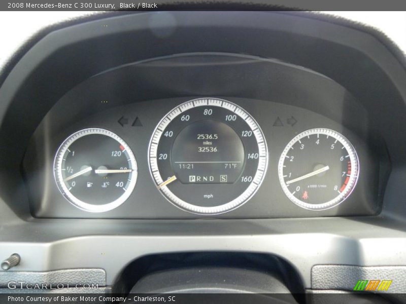 Black / Black 2008 Mercedes-Benz C 300 Luxury