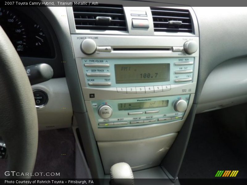 Titanium Metallic / Ash 2007 Toyota Camry Hybrid