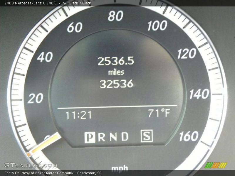 Black / Black 2008 Mercedes-Benz C 300 Luxury