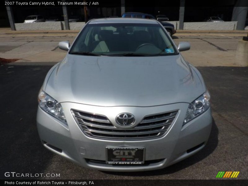 Titanium Metallic / Ash 2007 Toyota Camry Hybrid