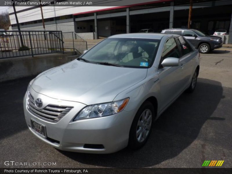 Titanium Metallic / Ash 2007 Toyota Camry Hybrid