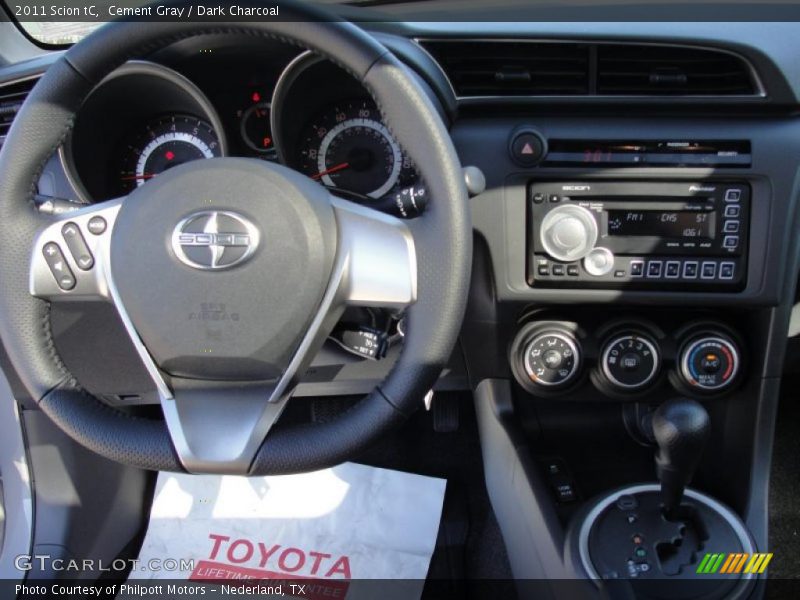 Cement Gray / Dark Charcoal 2011 Scion tC