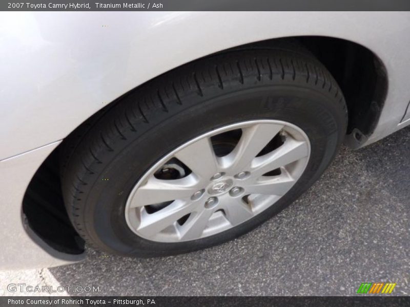 Titanium Metallic / Ash 2007 Toyota Camry Hybrid