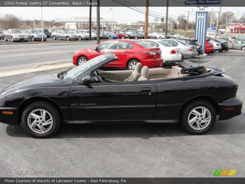  2000 Sunfire GT Convertible Black