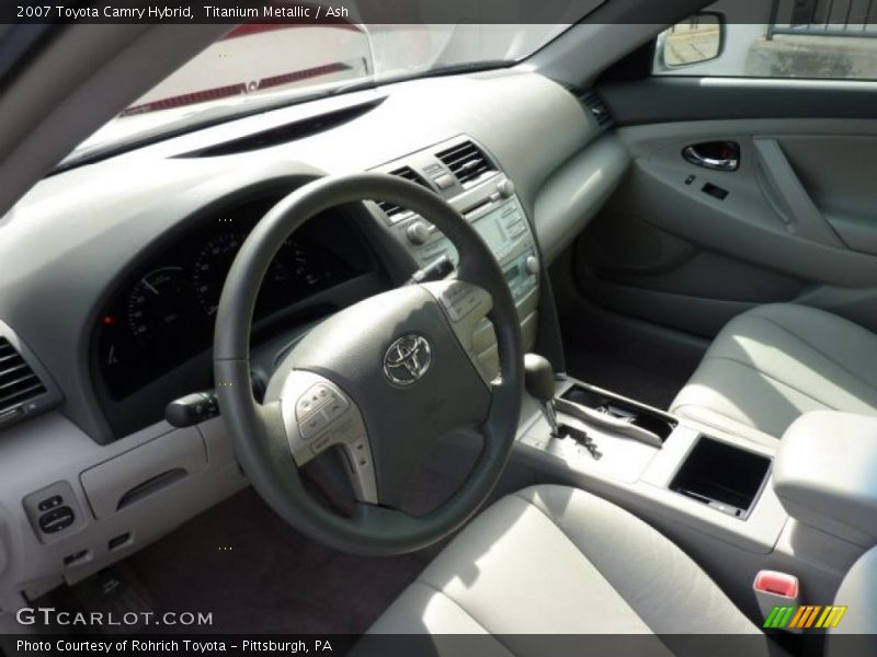 Titanium Metallic / Ash 2007 Toyota Camry Hybrid