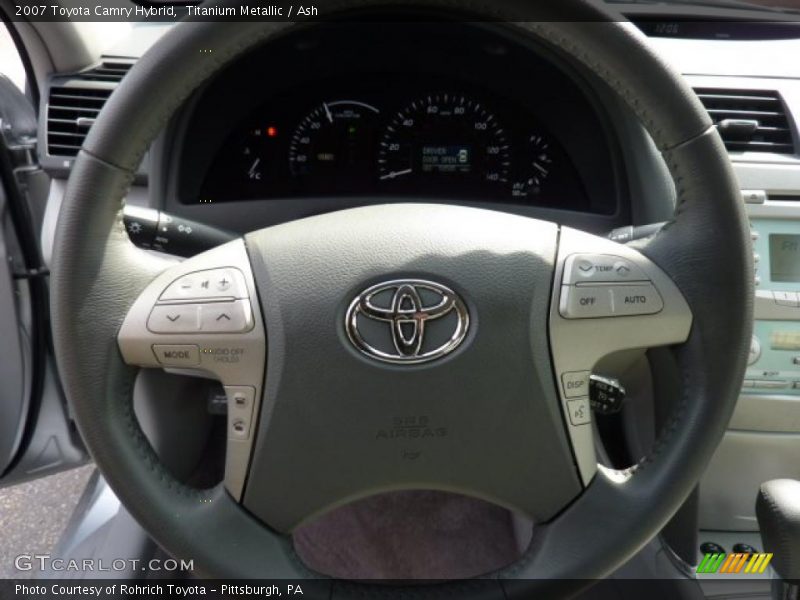 Titanium Metallic / Ash 2007 Toyota Camry Hybrid