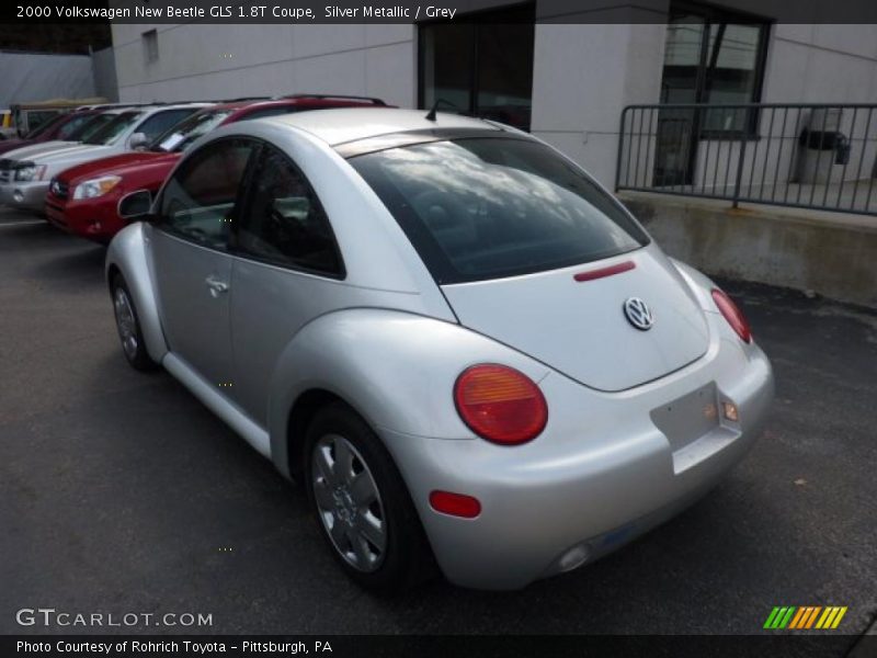 Silver Metallic / Grey 2000 Volkswagen New Beetle GLS 1.8T Coupe