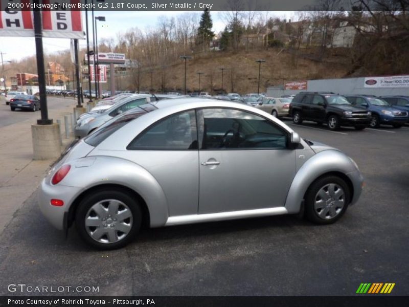 Silver Metallic / Grey 2000 Volkswagen New Beetle GLS 1.8T Coupe
