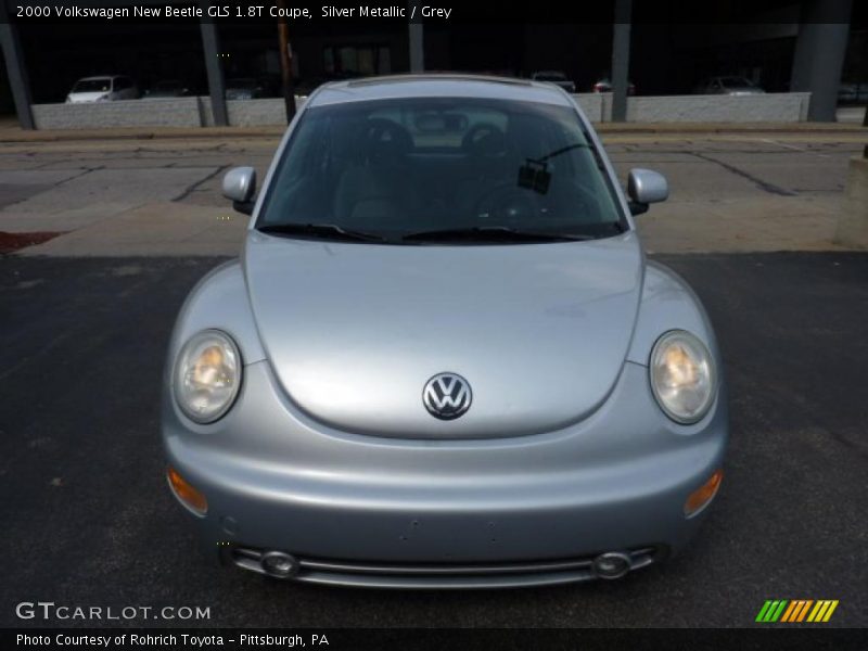 Silver Metallic / Grey 2000 Volkswagen New Beetle GLS 1.8T Coupe