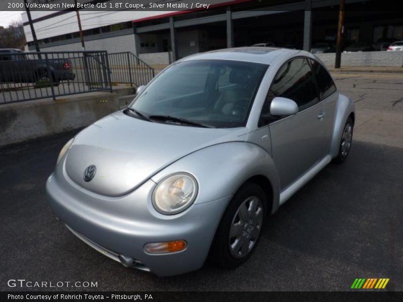 Silver Metallic / Grey 2000 Volkswagen New Beetle GLS 1.8T Coupe