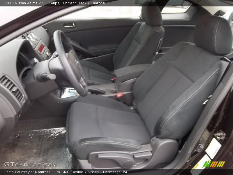 Crimson Black / Charcoal 2010 Nissan Altima 2.5 S Coupe